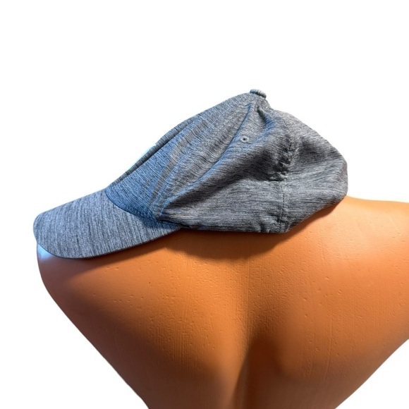 Hurley Blue Gray FlexFit Hat Icon Logo Fitted Cap Skater Surfer Beach - Picture 4 of 12